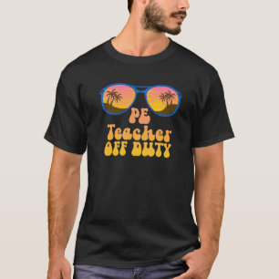 Sportlehrer außer Dienst Retro Sommerferien Sportl T-Shirt