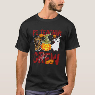 Sportlehrer Boo Crew Halloween Sportlehrer Ma T-Shirt