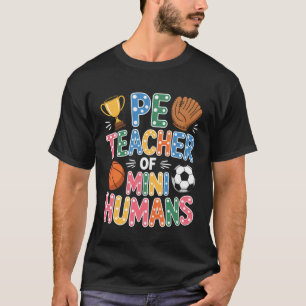 Sportlehrer für Mini-Menschen Aktiver Jugendcoach T-Shirt