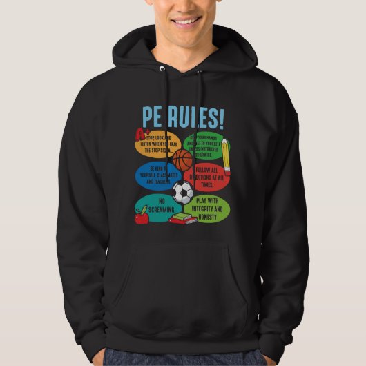 Sportlehrer für physische Bildung Sportlehrer Hoodie (Vorderseite)