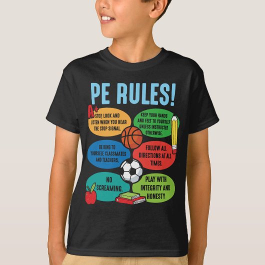 Sportlehrer für physische Bildung Sportlehrer T-Shirt (Vorderseite)