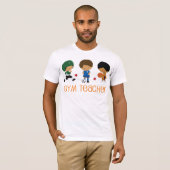Sportlehrer-Geschenk-Idee T-Shirt (Vorne ganz)