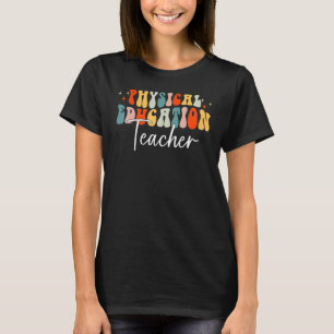 Sportlehrer Herbst Stimmung Herbstlaub T-Shirt