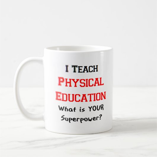 Sportlehrer Kaffeetasse (Links)