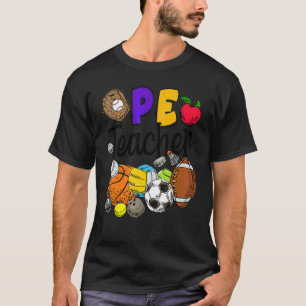 Sportlehrer Pe Lehrer Zurück Zur Schule T-Shirt
