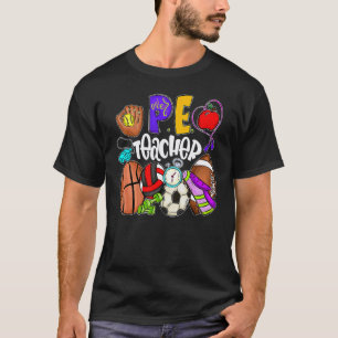Sportlehrer Physical Education Lehrer Zurück zur S T-Shirt
