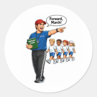 Sportlehrertraining Kids Aufkleber