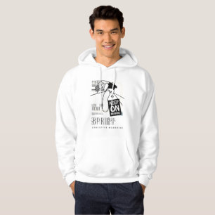 Sportler behielt auf Pushing Hoodie