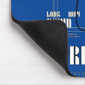 Sportler behielt auf Pushing Mousepad (Ecke)