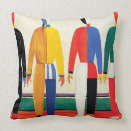 Sportler durch Kazimir Malevich Kissen