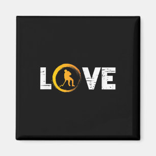 Sportler Hockey Feldhockey _8 Magnet