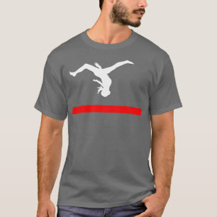 Sportler in der Silhouette T-Shirt