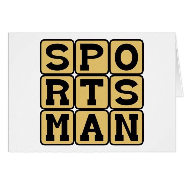 Sportler, Teilnehmer (Vorderseite (Horizontal))