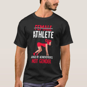 Sportlerin Richter über Leistungen Feminisim F T-Shirt