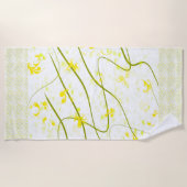 Sportlich gut! strandtuch (Vorderseite)