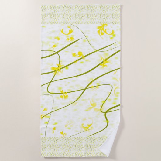 Sportlich gut! strandtuch (Vorderseite)