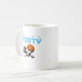 Sportlich Kaffeetasse (Vorderseite Links)