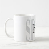 Sportlich versierte Tasse (Links)