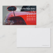 Sportliche AutomobilVisitenkarten Visitenkarte (Vorne/Hinten)