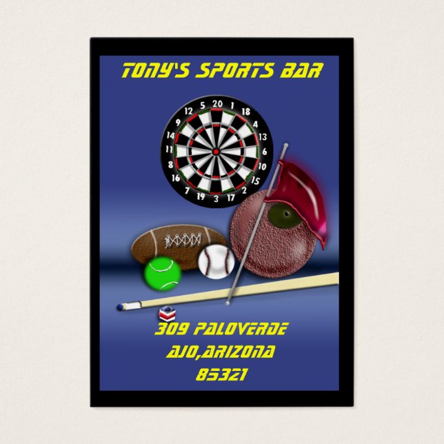 sportliche Bar (Vorderseite)