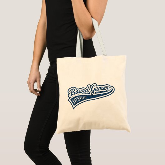 Sportliche Brettspielerin Basic Tote Tragetasche (Vorderseite (Produkt))