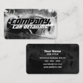 Sportliche Fettwäsche Visitenkarte (Vorne/Hinten)