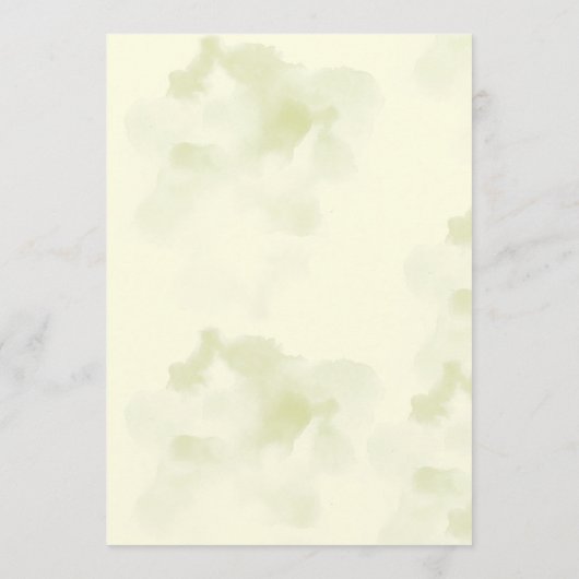 Sportliche Hochzeit Wasserfarben Pickleball Themen Menükarte (Rückseite)