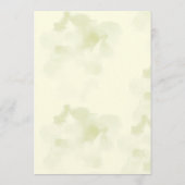 Sportliche Hochzeit Wasserfarben Pickleball Themen Programm (Rückseite)