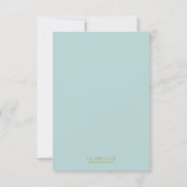 Sportliche Kinder Klassenräume Valentine Einladung (Rückseite)