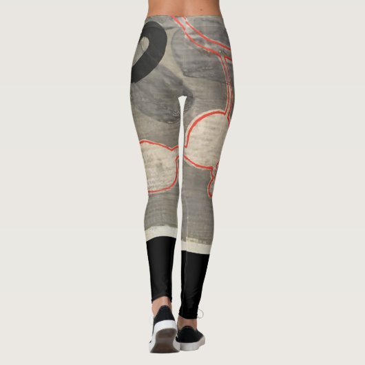 Sportliche Leggings (Rückseite)