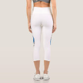 Sportliche Leggings für Yoga, die für jeden Text a (Rückseite)