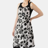 sportliche mit Monogramm Fußbälle Schürze (InSitu)