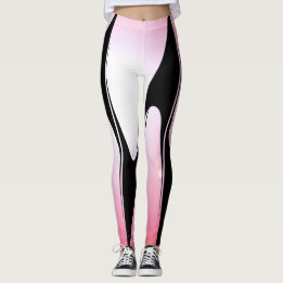 Sportliche rosa moderne Technologie-schicker Leggings