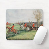 Sportliche Szene, 19. Jahrhundert Mousepad (Mit Mouse)