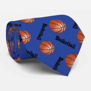 Sportlicher dunkelblauer Basketball des Krawatte
