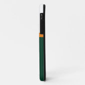 Sportlicher, feiner, grün-gelber Farbblock Case-Mate iPhone Hülle (Hinten/Links)