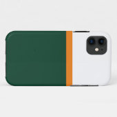 Sportlicher, feiner, grün-gelber Farbblock Case-Mate iPhone Hülle (Rückseite (Horizontal))