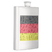 Sportlicher Flachmann mit Deutschland Flagge (Rechts)