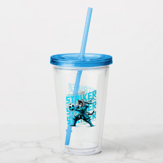 Sportlicher Fußball-Katzen-Becher - Hydratation fü Acryltrinkbecher