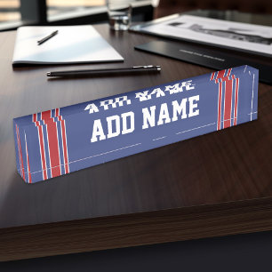 Sportlicher Team-Jersey-individueller Name und Namensplakette