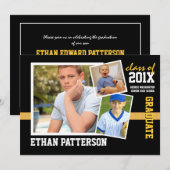 Sportliches 3 einladung (Vorne/Hinten)