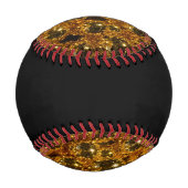 Sportliches Funkeln, Glitzern und Bling Bling! Baseball (Rückseite)