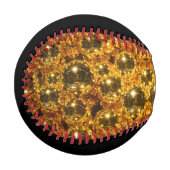 Sportliches Funkeln, Glitzern und Bling Bling! Baseball (Vorderseite Links)