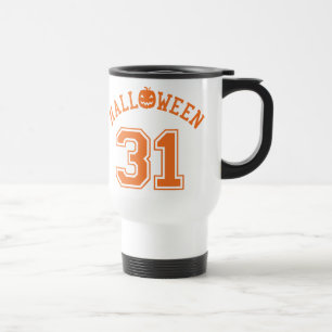 Sportliches Halloween 31 Reisebecher