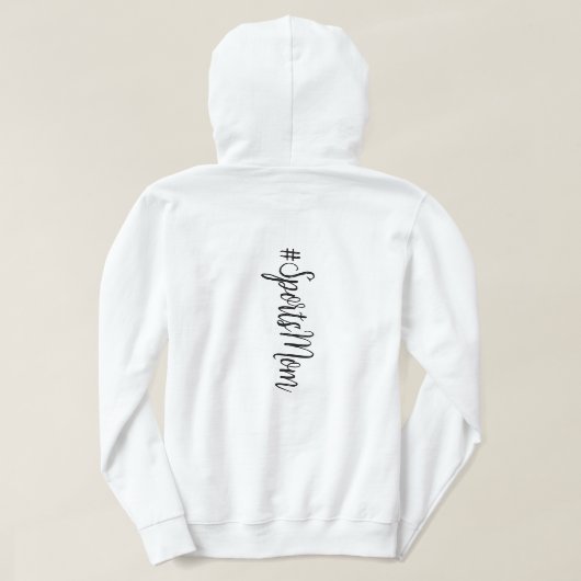 Sportliches Mama Sweatshirt, mit Kindern zum Sport Hoodie (Design Rückseite)