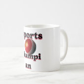 Sportlogo Design Leichtathletik-Branding Kaffeetasse (VorderseiteRechts)
