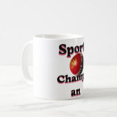 Sportlogo Design Leichtathletik-Branding Kaffeetasse (Vorderseite Links)