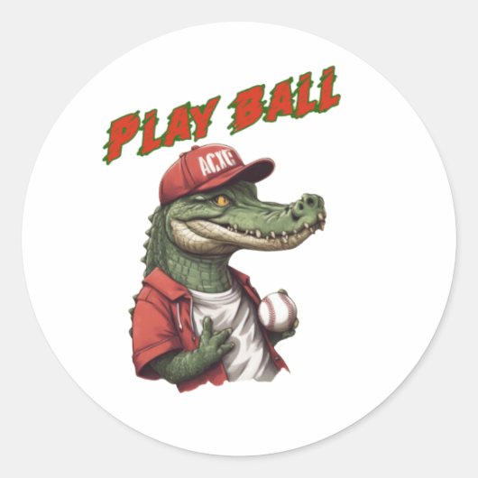 Sportmann Runder Aufkleber (Vorderseite)