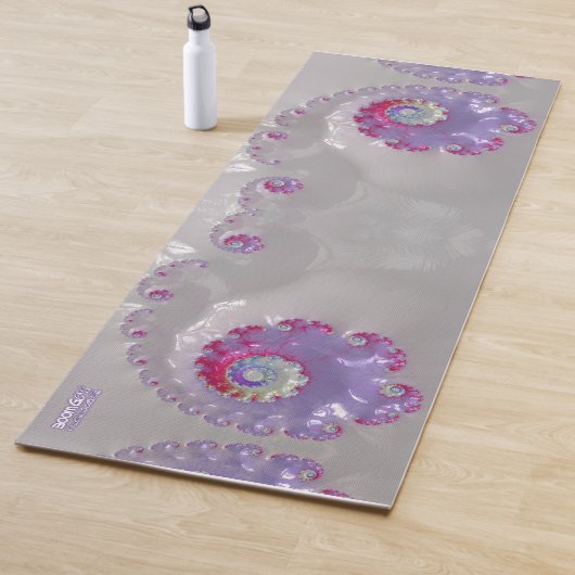 Sportmatte - F071 "Perle" 2 (beidseitig) Yogamatte (Beispiel)