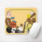 Sportmauspad Mousepad (Mit Mouse)